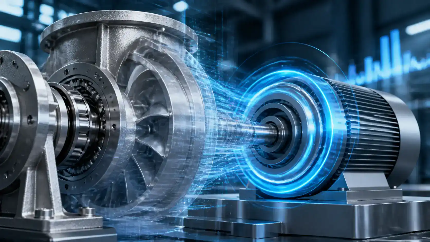 Advanced industrial blower technology evolution concept