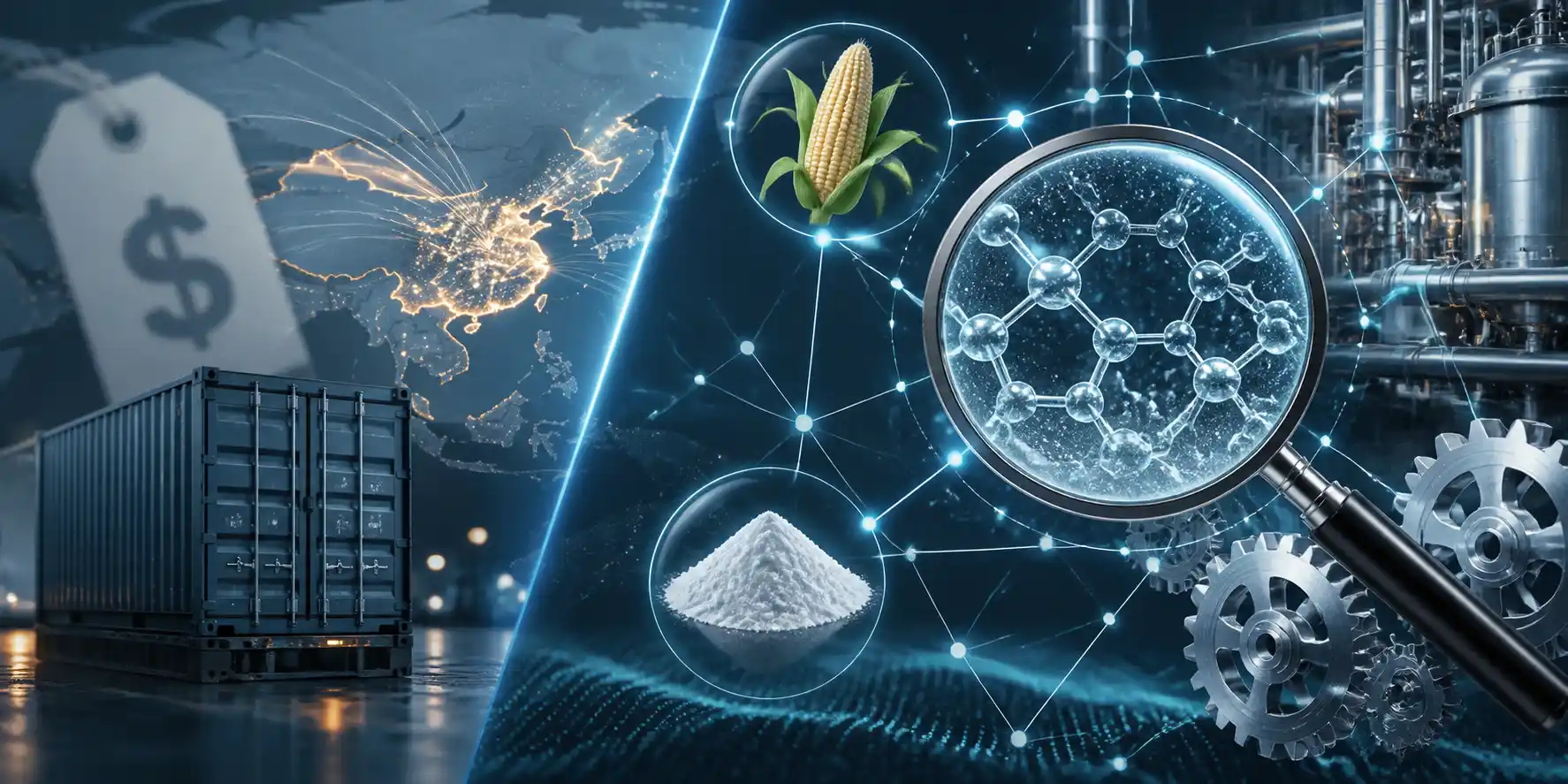 TCO framework for sourcing ingredients from China