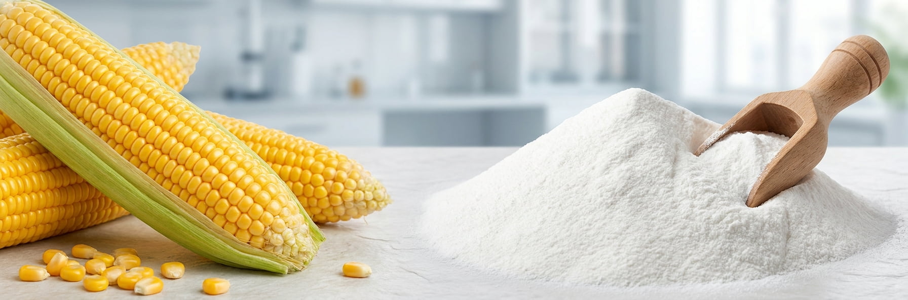 Transisi jagung non-transgenik menjadi bubuk dekstrin tahan murni