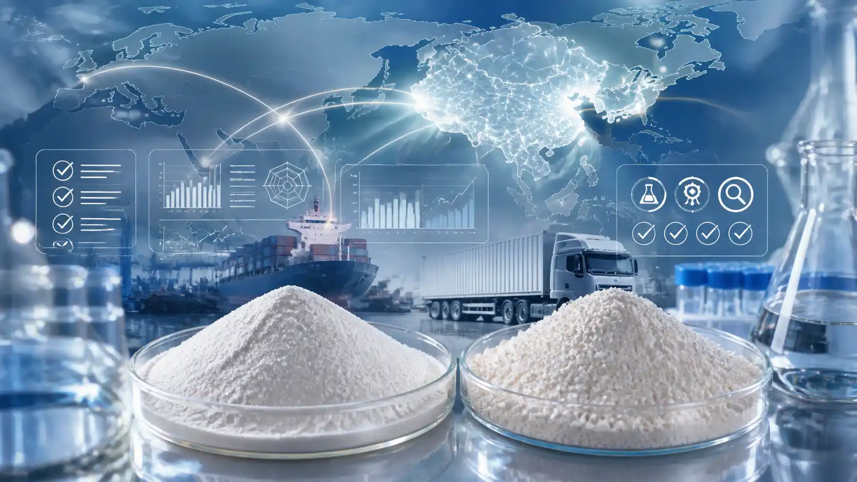 sin convertir cada solicitud de cotización en un proyecto regulatorio que dure meses. Marco de TCO para la compra de MCC y dextrina resistente de China