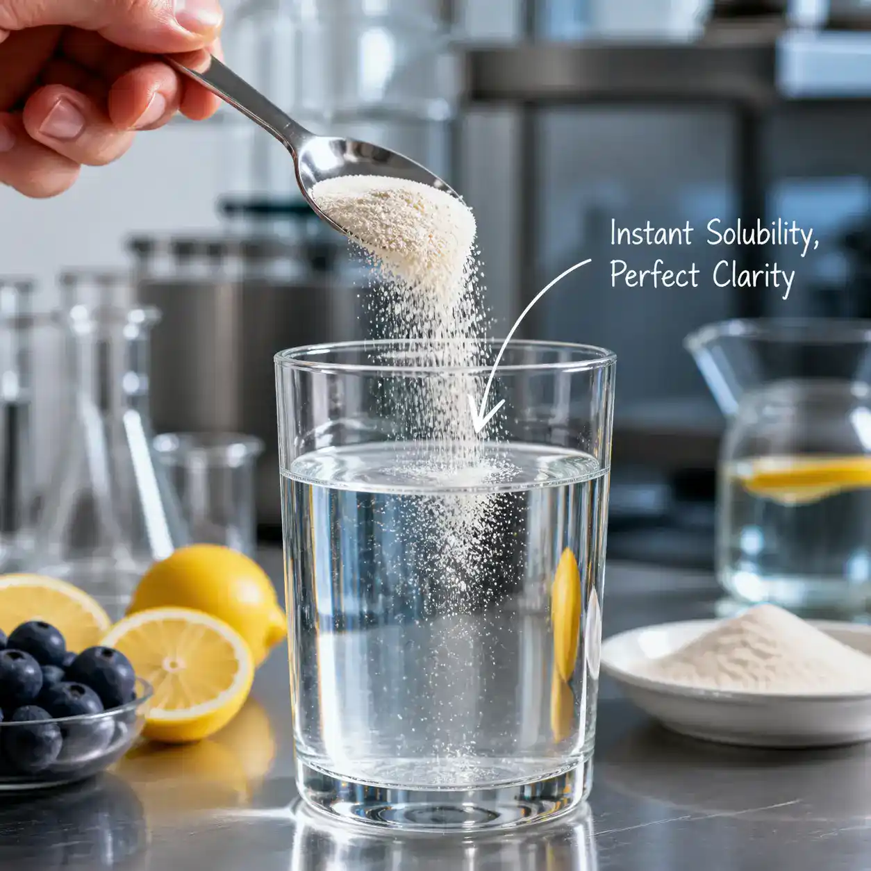 Resistant dextrin dissolving into water