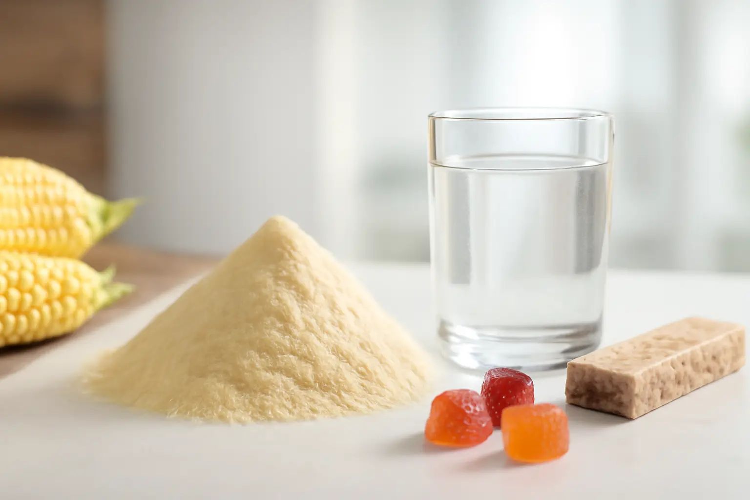 High fiber ingredients for beverages and supplements